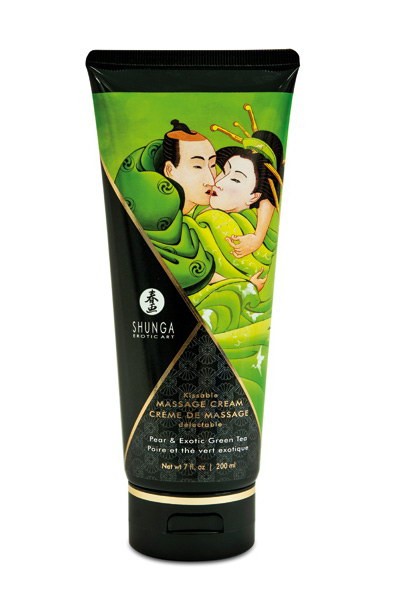 Feuchtigkeitsspendende Massagecreme grüner Tee Birne 200ml