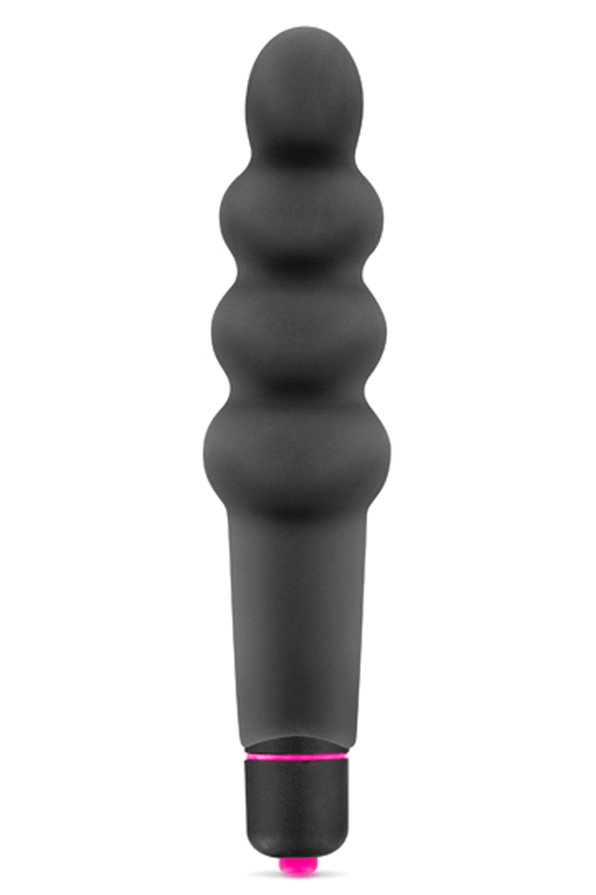 Ice vibrator black silicone 7 speed waterproof