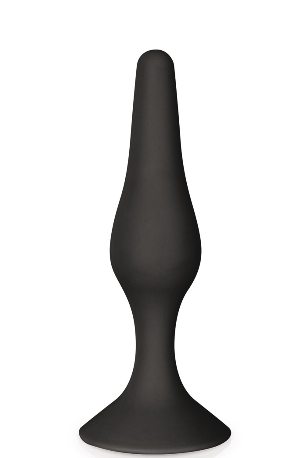 Ventosa de enchufe anal tamaño negro M