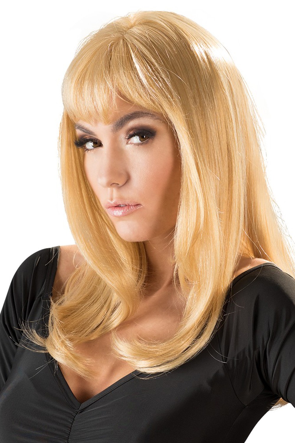 Leath-fada blonde wig