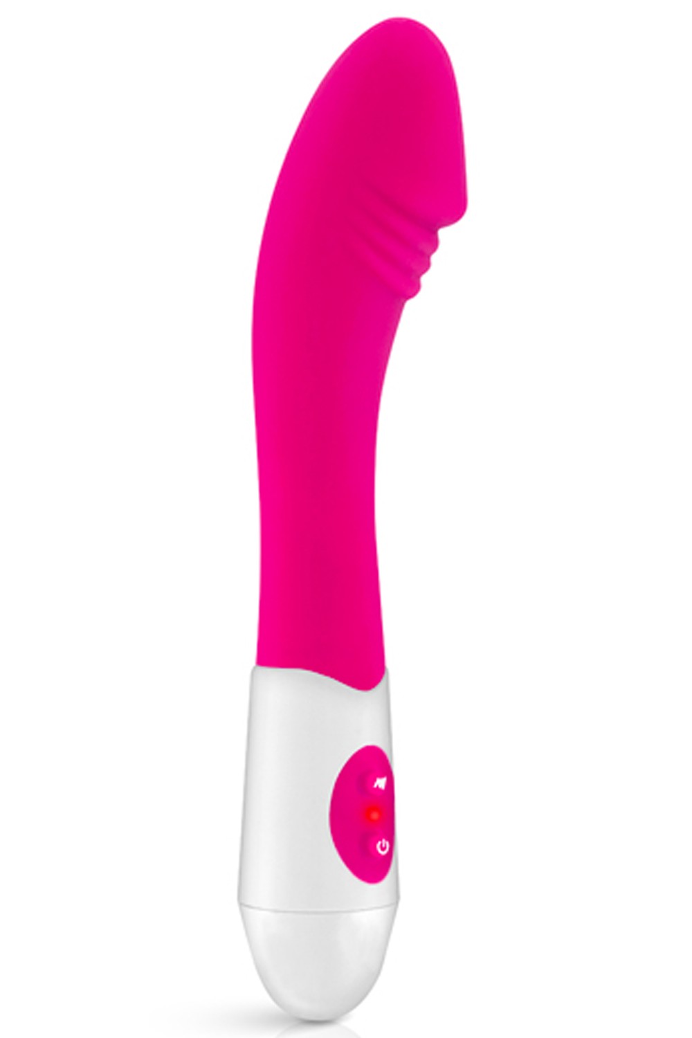 10-speed vibrator with stimulating glans