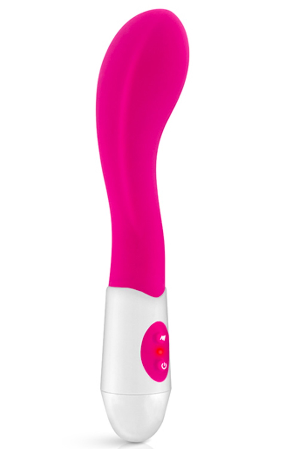 Powerful vibrator with wide head