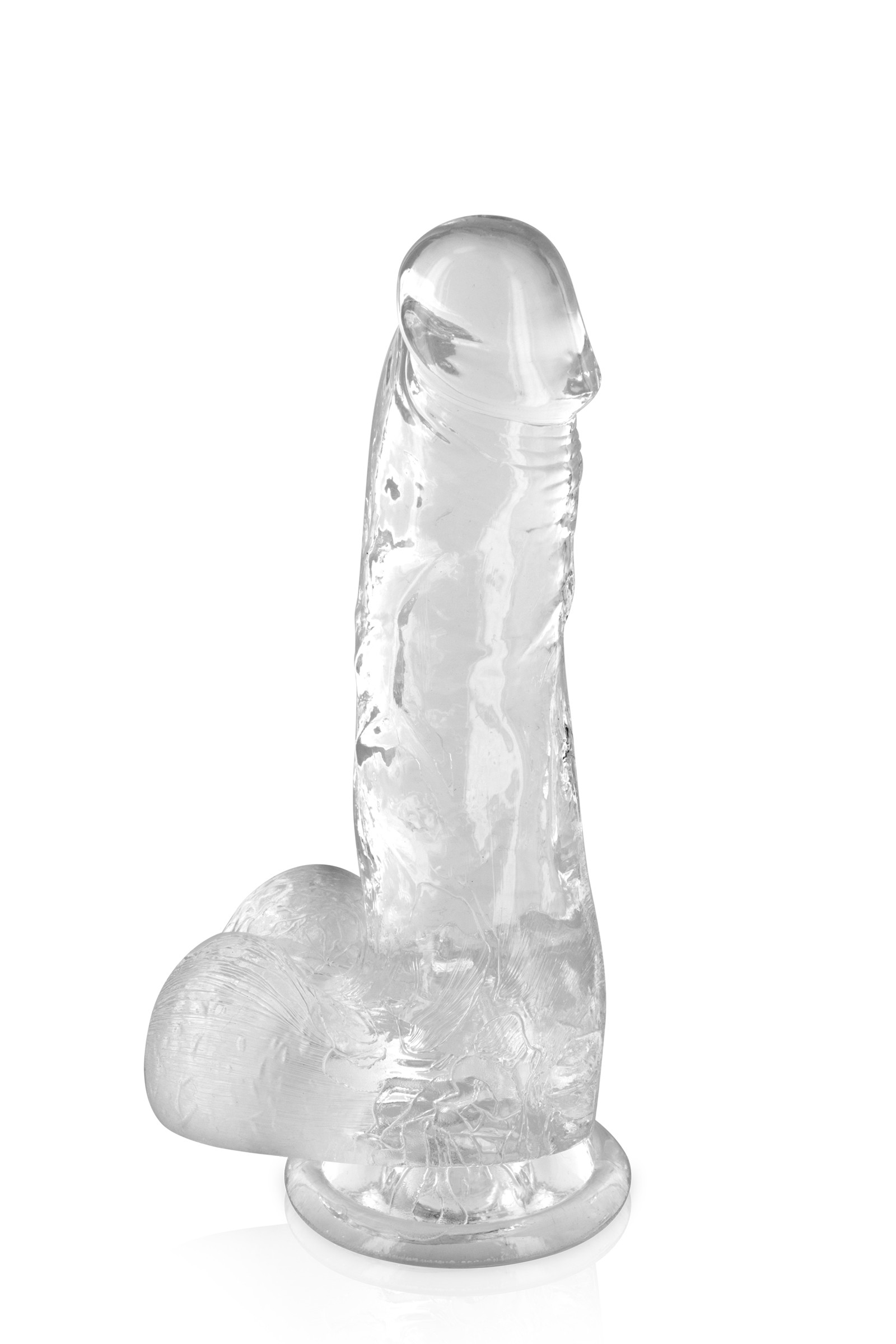 Jelly gennemsigtig sugekop størrelse M 17,5 cm