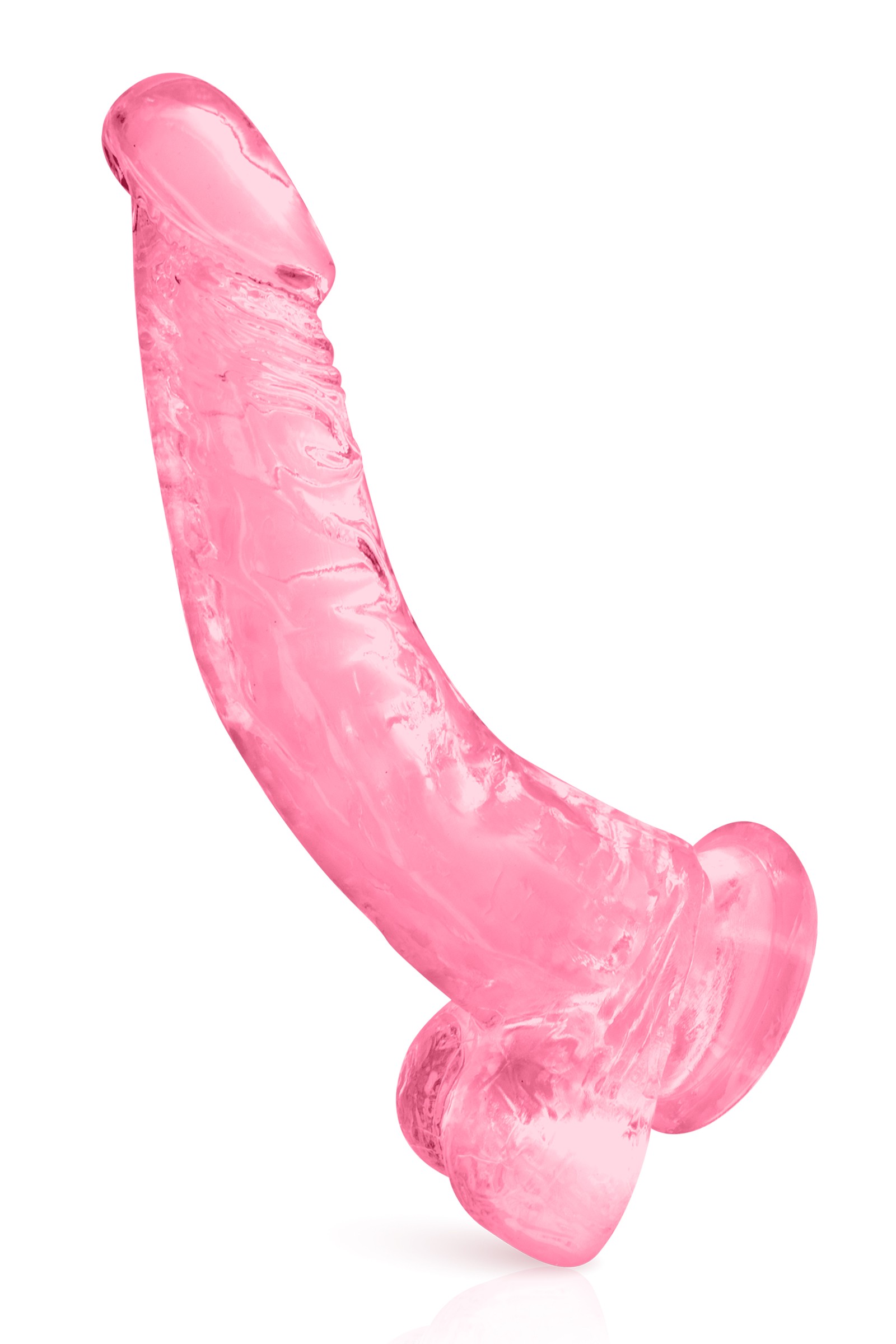 Jelly bøje, pink sugekop størrelse XL 22cm