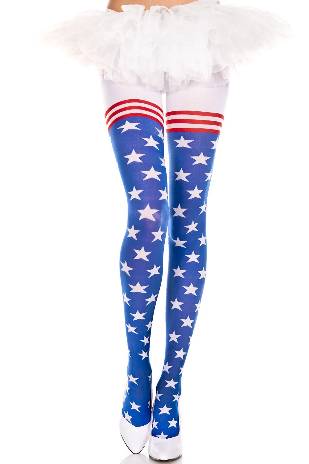 Amerikansk flagg stramt