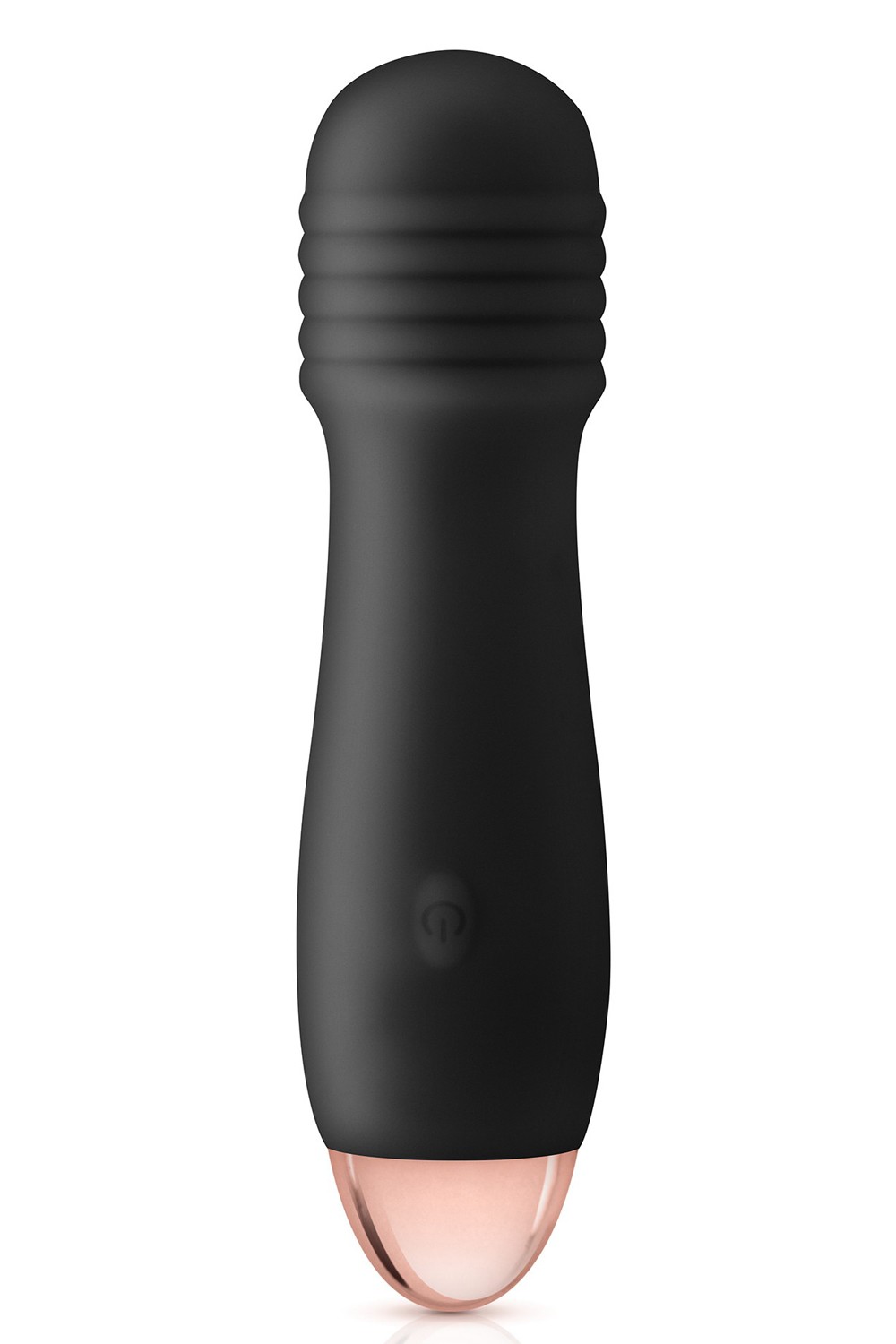 Black vibrator 7 speed USB striated head