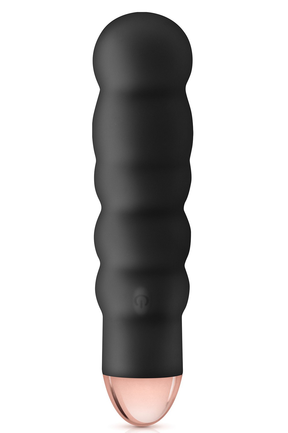 Black vibrator 7 speed USB corrugated body
