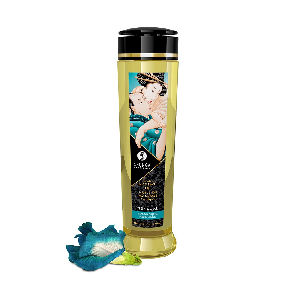 Sensual Massage Ölblüten der aphrodisiac Inseln 240ml