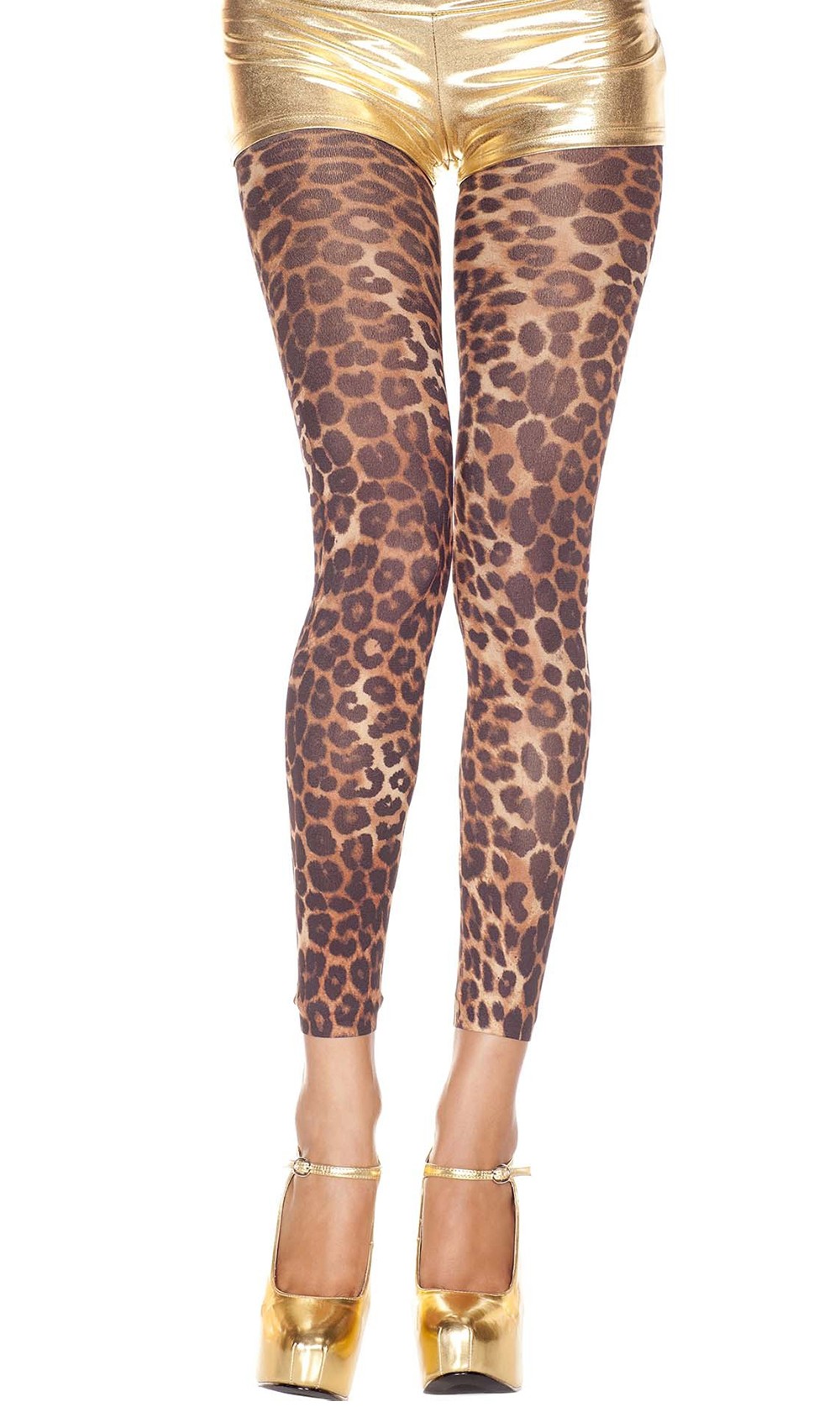 Un leopard fin cu voal imprimat