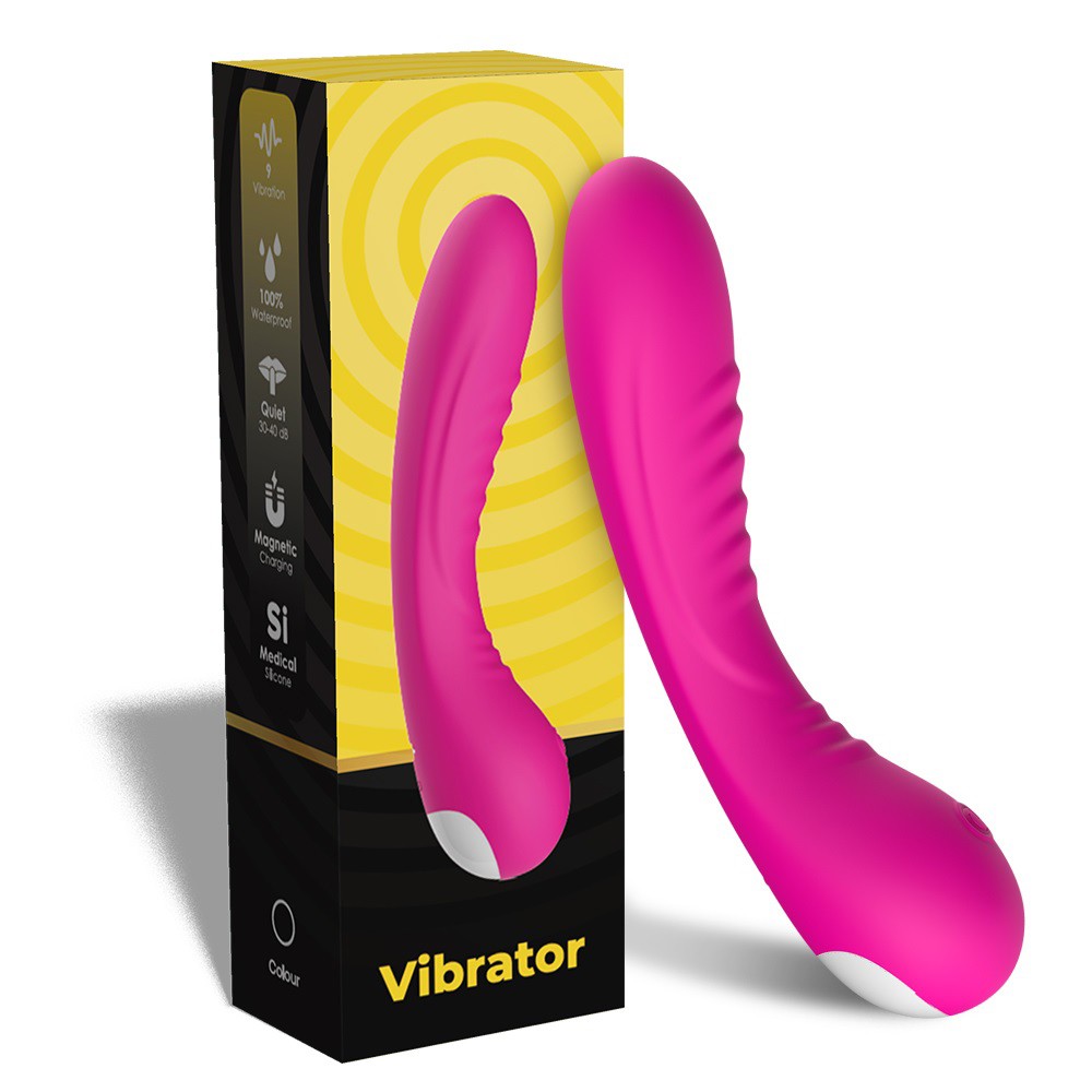 Curved vibrator 9 modes of pink vibration