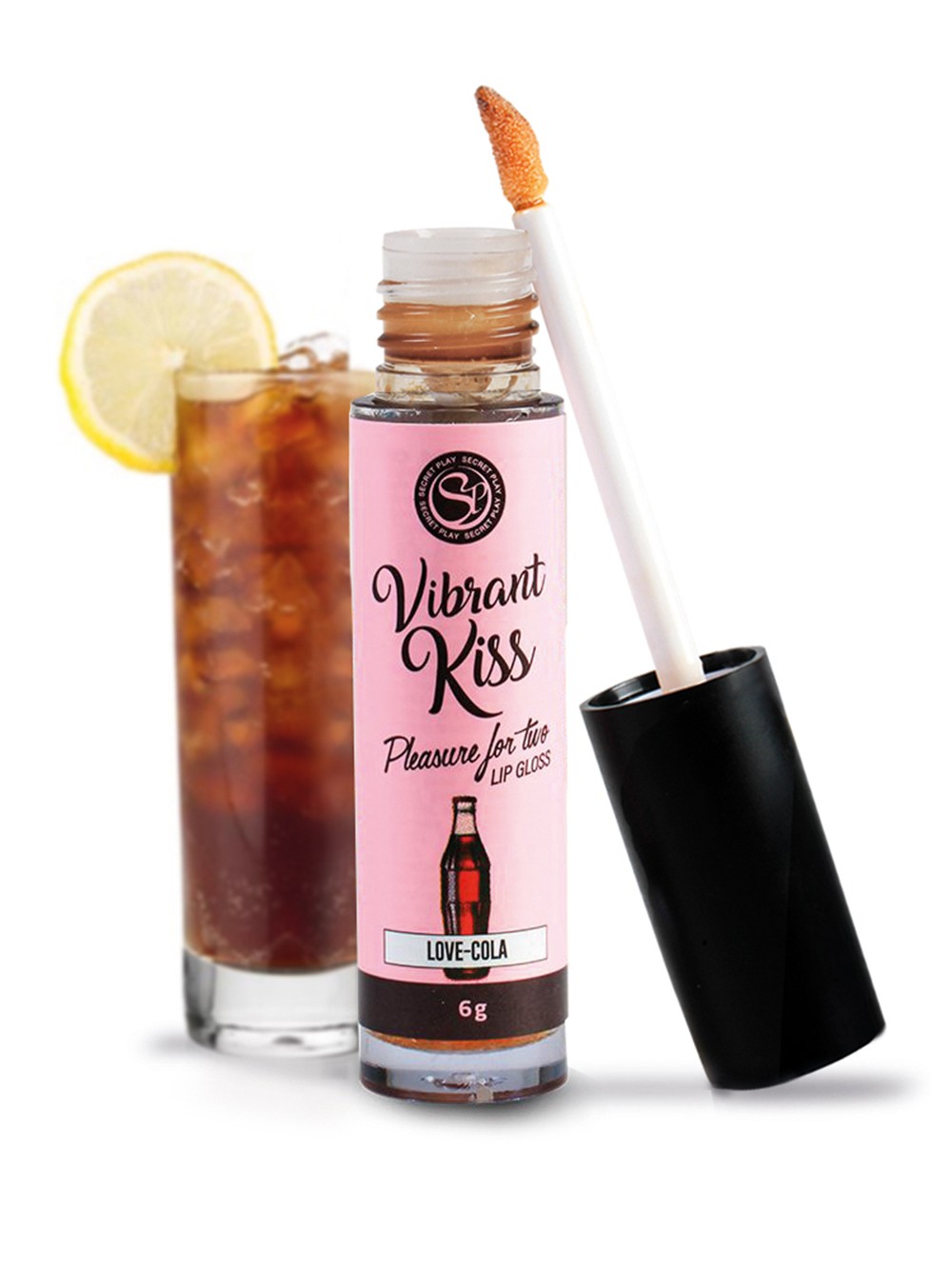 Gloss vibrerende oral sex med cola 100% spiselig
