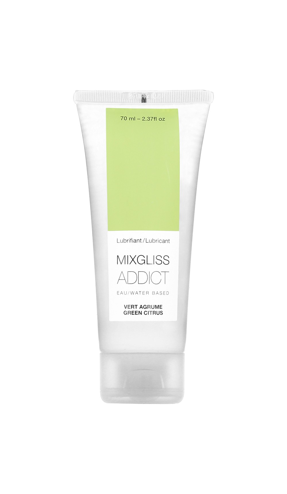 Smøremiddel Mixgliss vand Addict Grøn citrus 70 ml