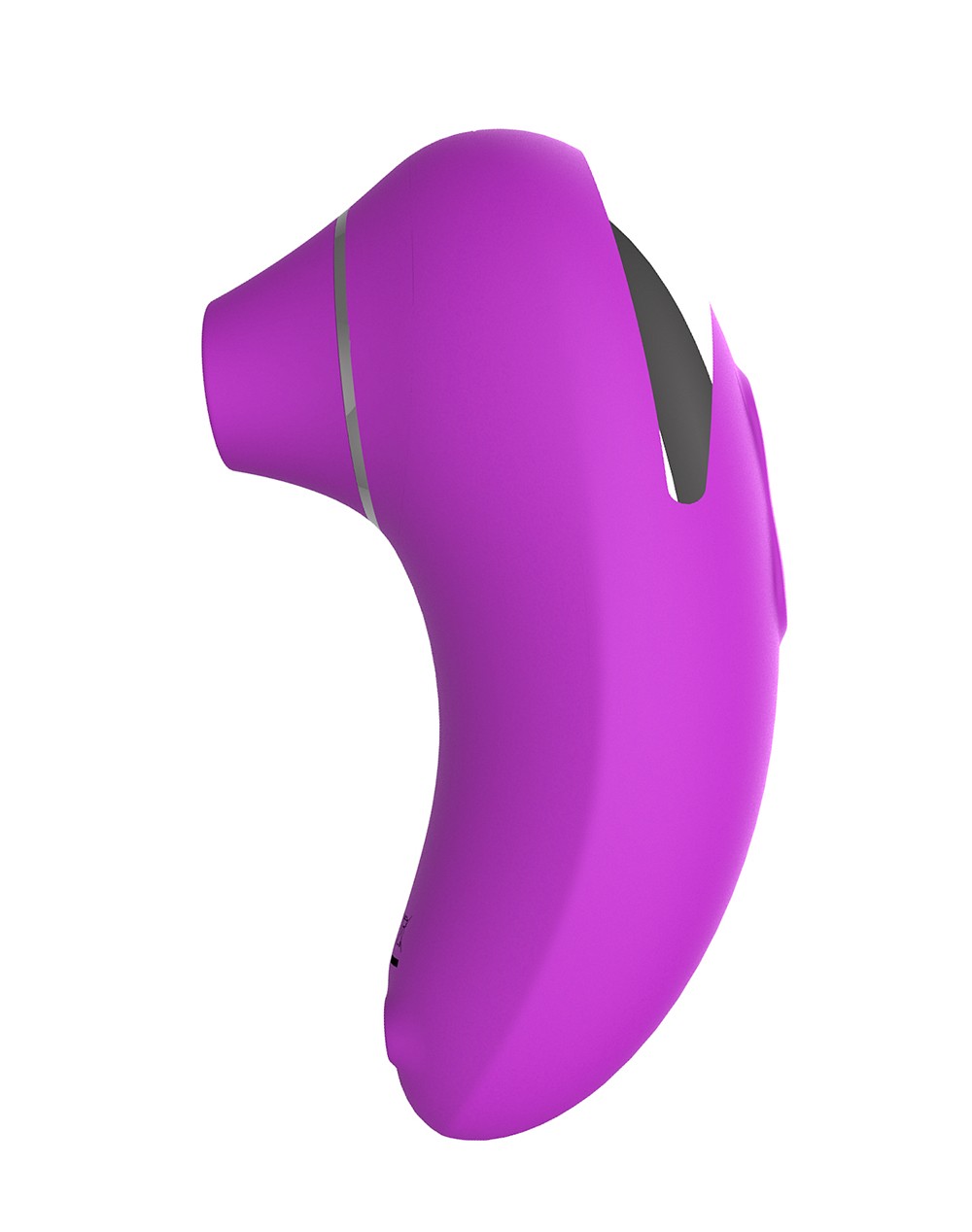 Klitoralni vibrator na vibracijsko konico na vijolični membrani USB
