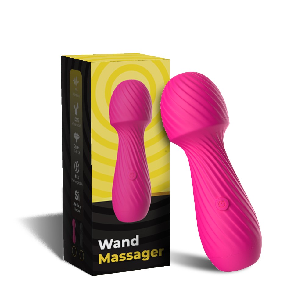 Wand Massage Vibrator Powerful Pink – USK-W03PNK