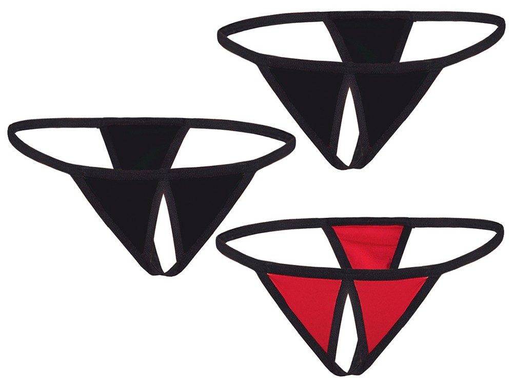 Set di 3 perni aperti