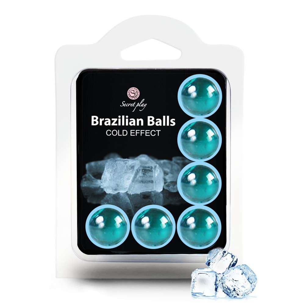 6 brasilianische Massagebälle Frische Wirkung