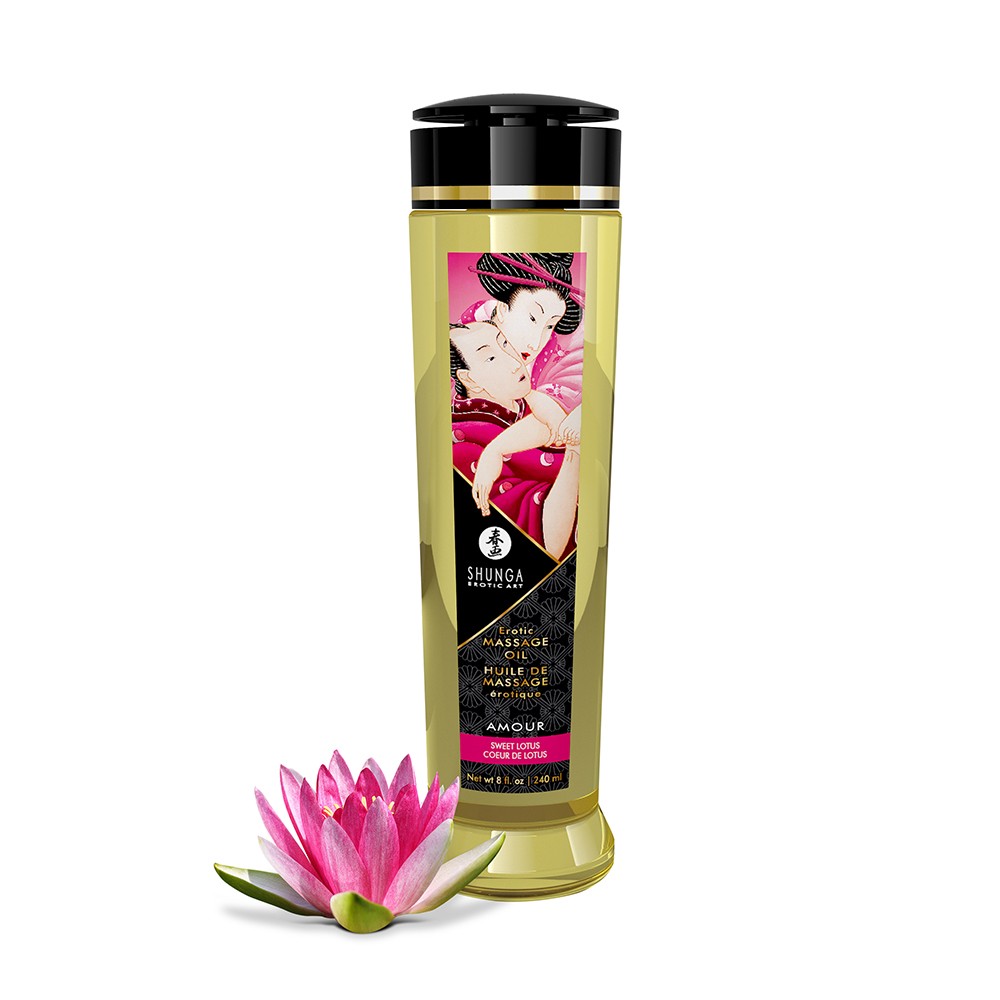 Aphrodisiakum Massage Öl Lotus Herz 240ml