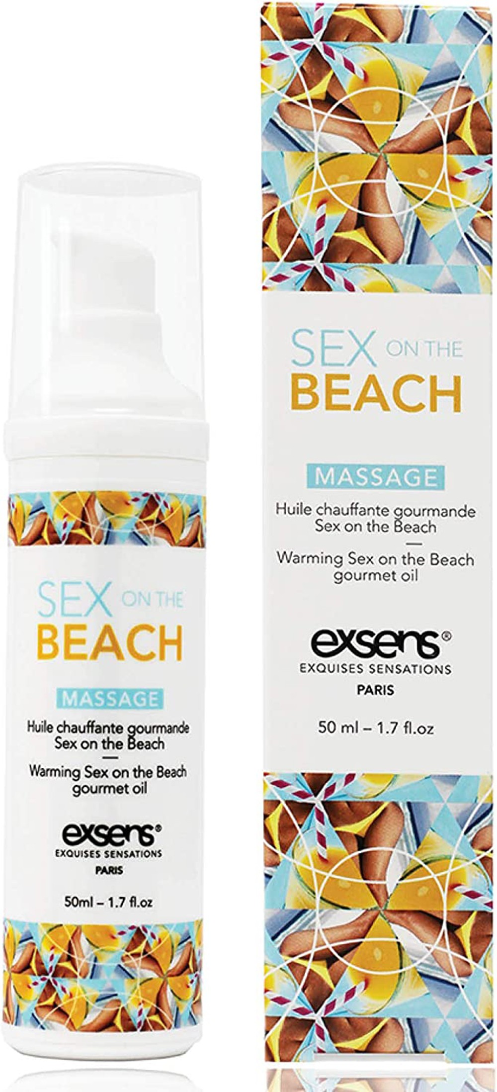 Sex auf dem strand Edible beheizte massage öl