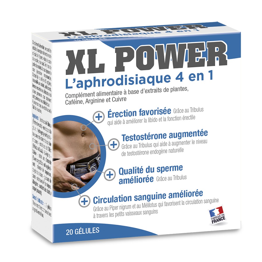 XL Power Aphrodisiakum 4 in 1, 20 Kapseln