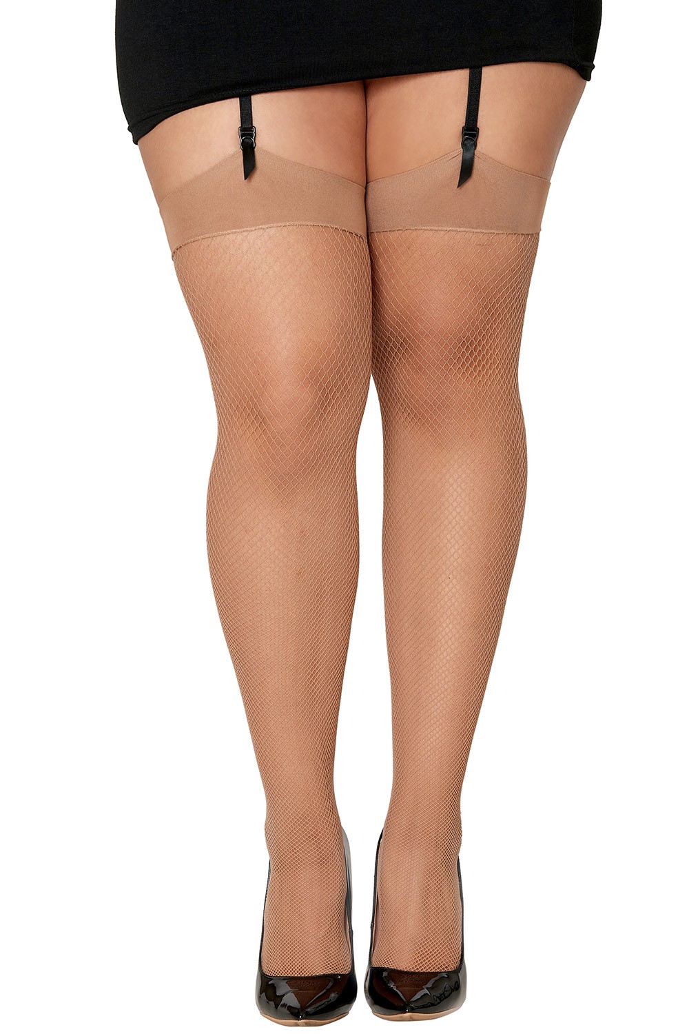 Netting stockings with sled and node flesh large size