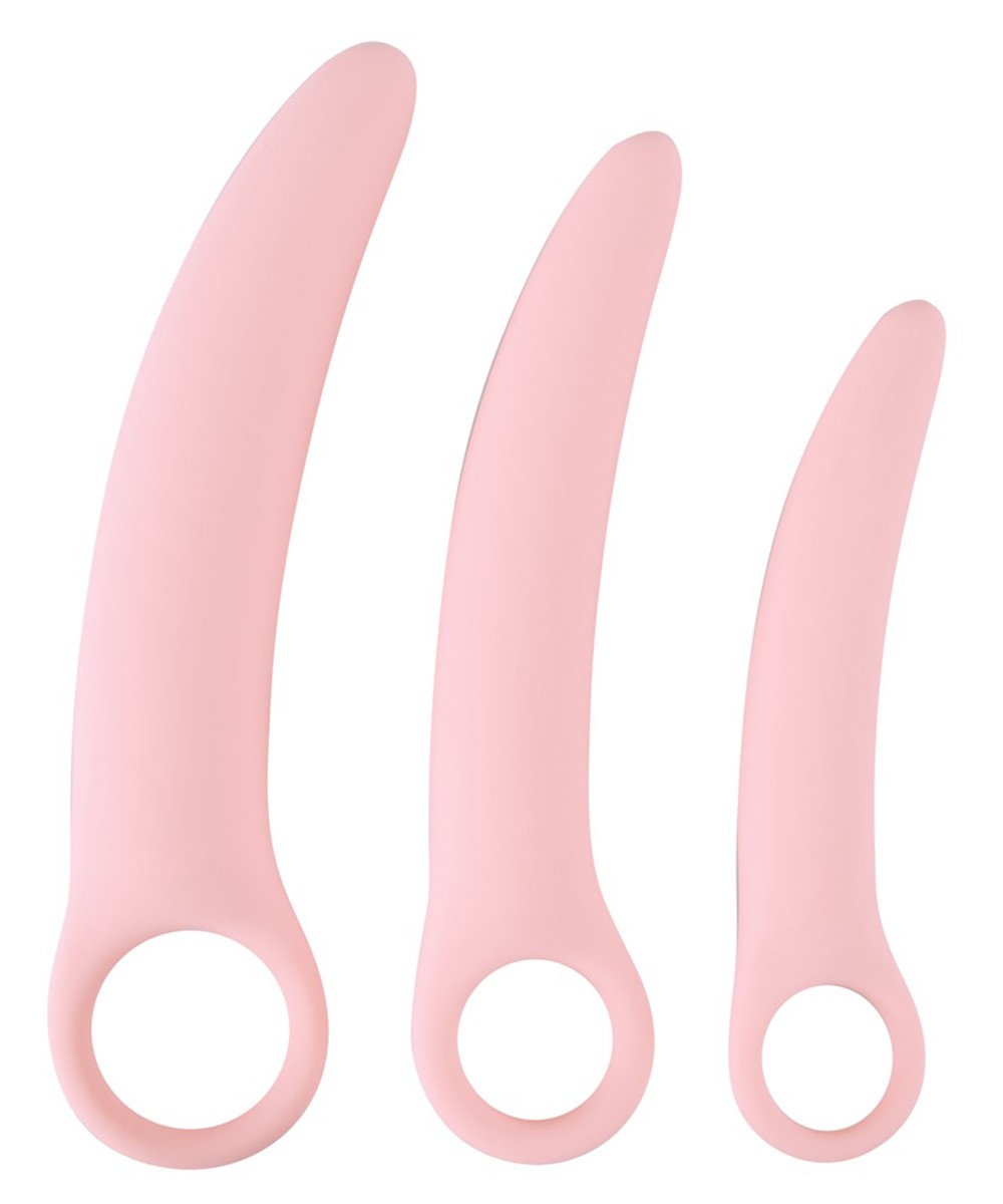 Training kit for gentle self-treatment of vaginalism