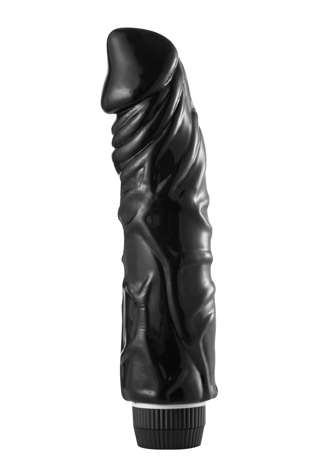 Vibromasseur réaliste couleur noir 22 cm de long