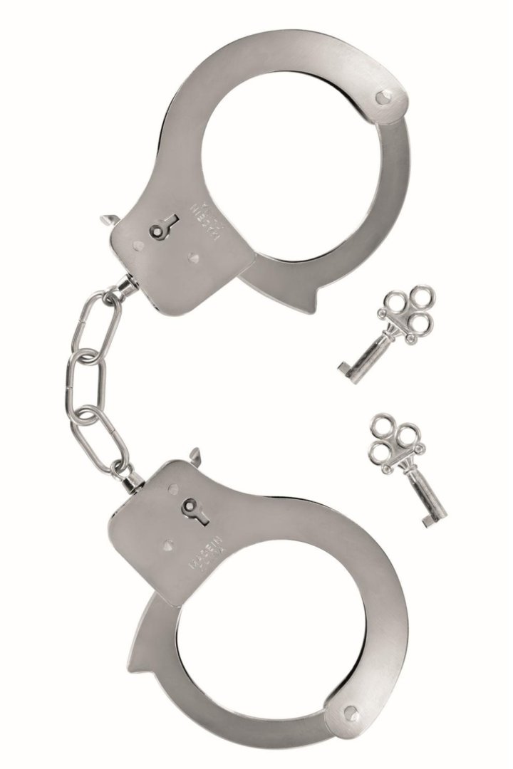 Menottes pour poignet en métal avec 2 clefs pour utilisateurs confirmés