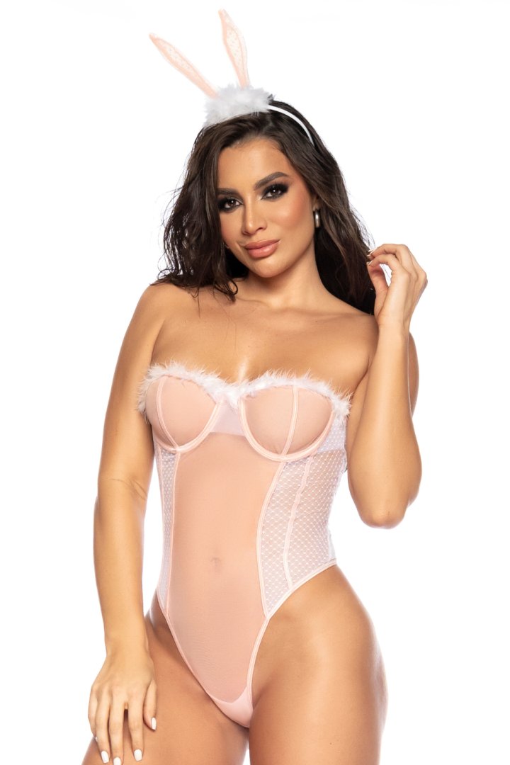 Déguisement lapin sexy avec serre tête