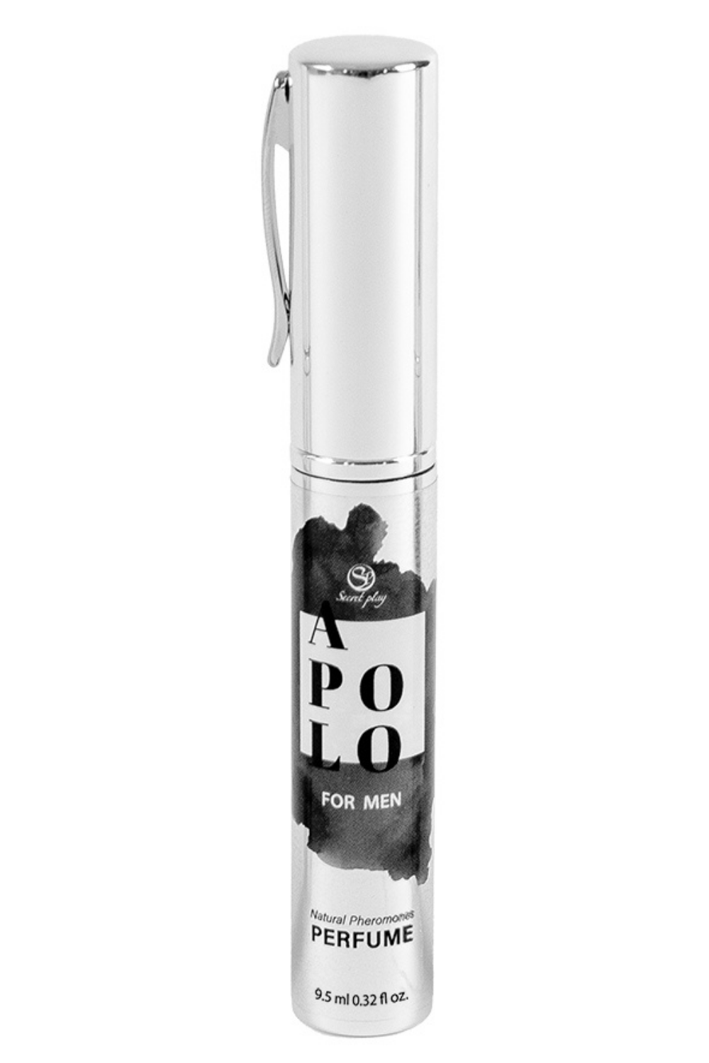 Parfum aux phéromones pour homme APOLO, format voyage 9.5 ml