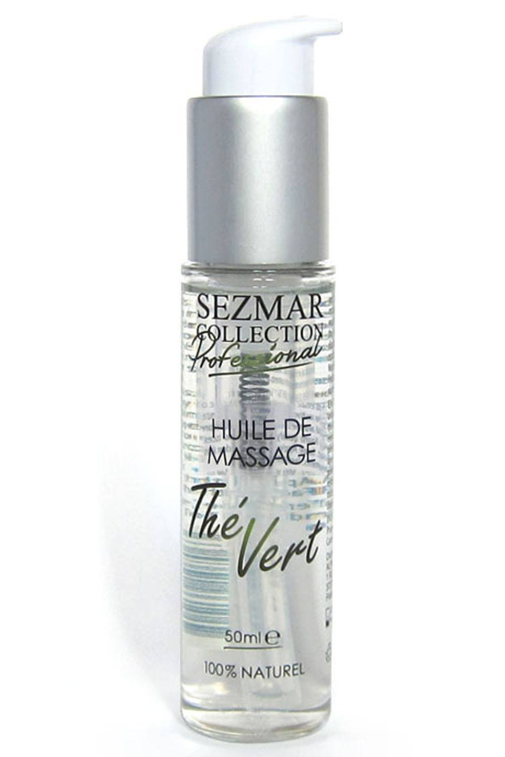 Professionelles Massageöl Grüner Tee 100% natürlich 50 ml