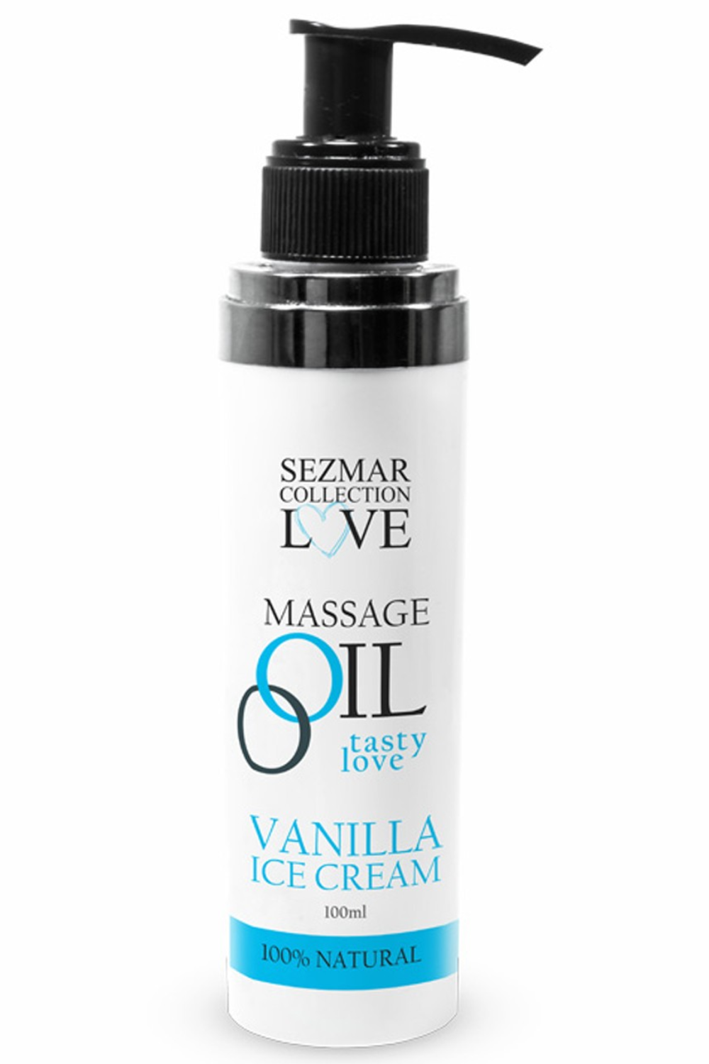 Ehető masszázs olaj jég vanília 100ml 100% természetes