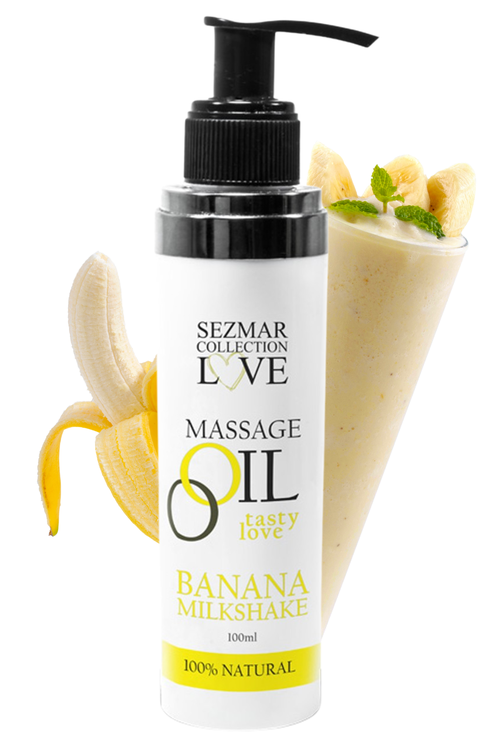 Szerves masszázs olaj turmix banán 100ml 100% természetes