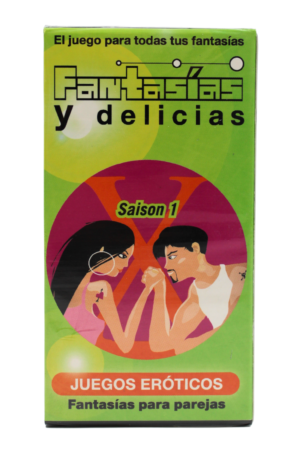 SPANISH Jeu de cartes Vices et Delices Version ESPAGNOL - Saison 1