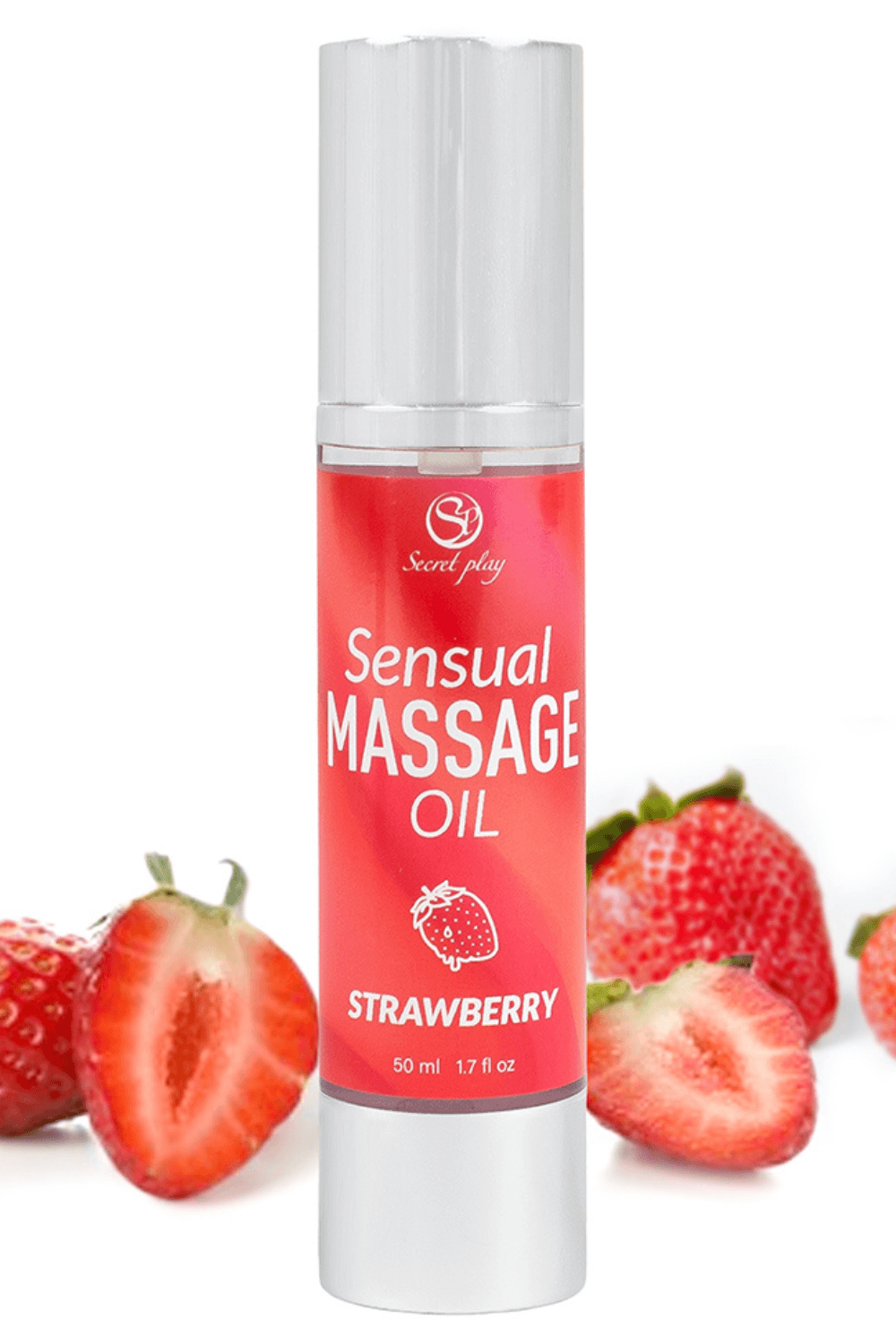 Huile de massage fraise 50 ml Secret Play