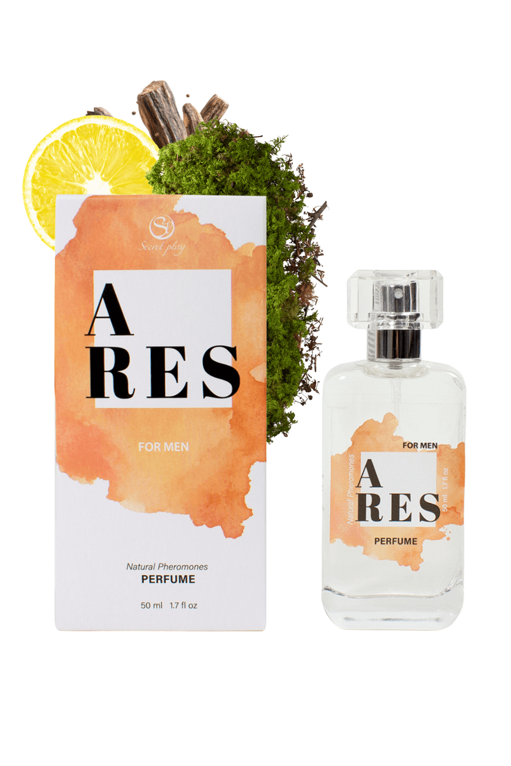 Parfum aux phéromones Ares pour homme
