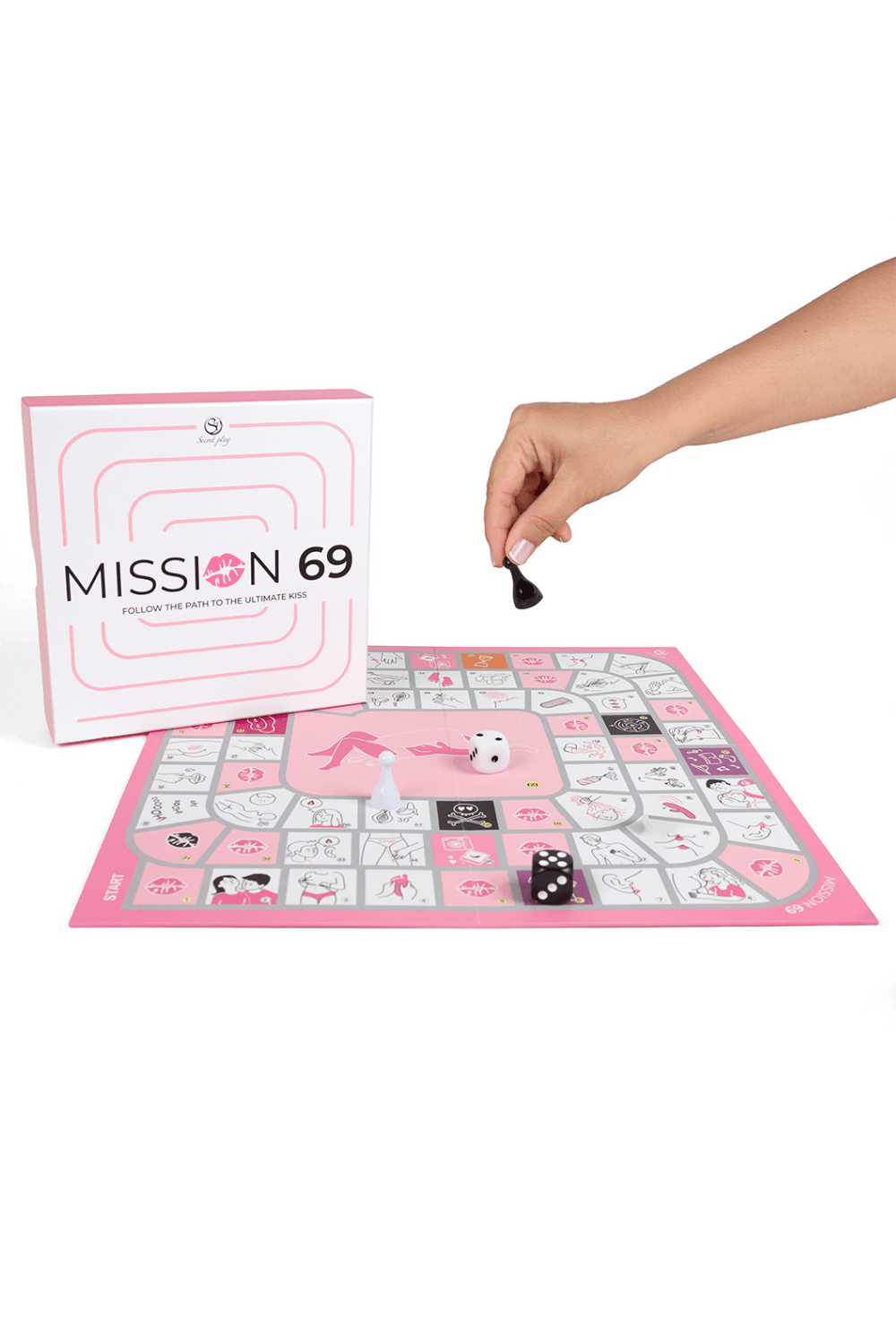 Jeu de société érotique Mission 69 – Jeu de plateau pour couples