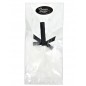 Plumeau blanc avec noeud satiné - CC5160630020 Plumeau blanc avec noeud satiné - CC5160630020