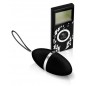 Oeuf vibrant noir 10 vitesses télécommande écran LCD - CC5720000010 Oeuf vibrant noir 10 vitesses télécommande écran LCD - CC5720000010