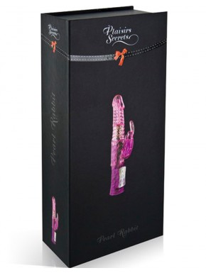 Vibromasseur rabbit rose waterproof avec billes rotatives - CC5160620050