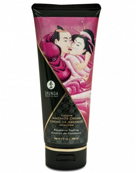 Fournisseur Shunga dropshipping creme massage framboise