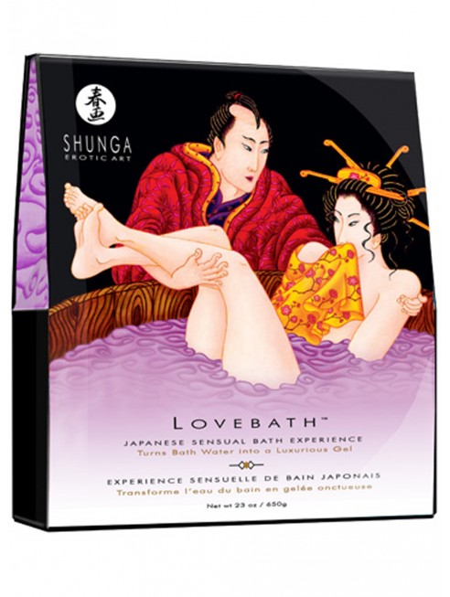 Grossiste Shunga sels de bain japonais lotus