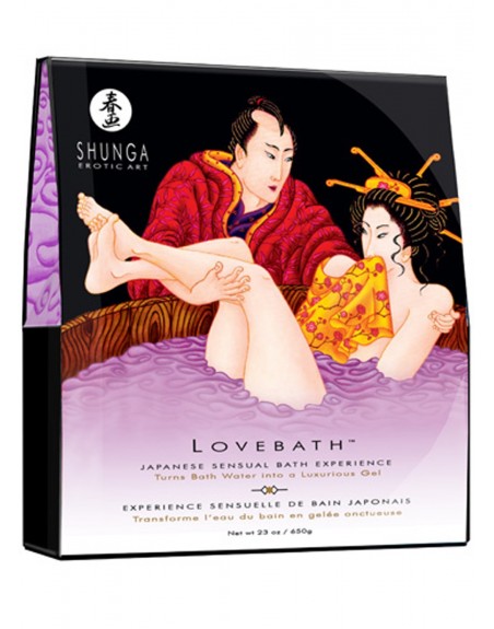 Grossiste Shunga sels de bain japonais lotus