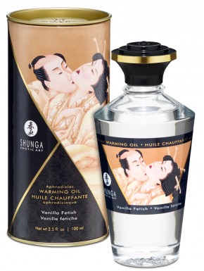 Huile chauffante vanille comestible 100ml - CC812007