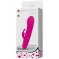 Mini vibromasseur rabbit 10 vitesses waterproof Caesar - CC530170 Mini vibromasseur rabbit 10 vitesses waterproof Caesar - CC530170
