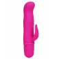 Mini vibromasseur rabbit 10 vitesses silicone - CC530169 Mini vibromasseur rabbit 10 vitesses silicone - CC530169