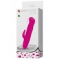 Mini vibromasseur rabbit 10 vitesses silicone - CC530169 Mini vibromasseur rabbit 10 vitesses silicone - CC530169