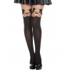 Grossiste music legs Collant semi opaque avec tête de chien fantaisie