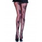Collant sexy résille noir avec papillons - MH50020BLK Collant sexy résille noir avec papillons - MH50020BLK
