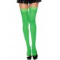 Bas vert opaques fantaisie - MH4745GRN