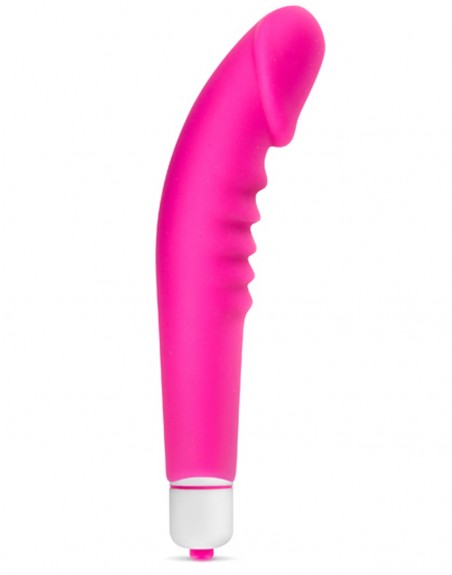 Fournisseur sextoys Vibromasseur stimulateur réaliste point G rose silicone 7 vitesses